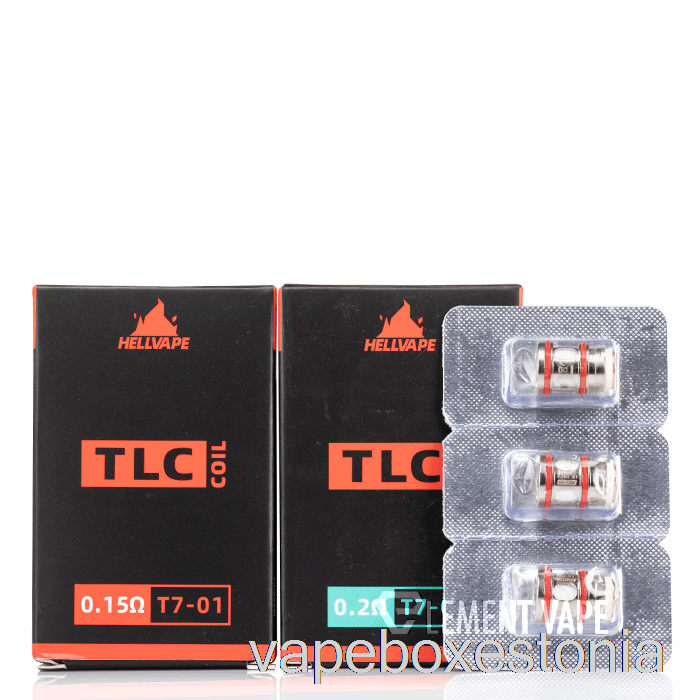 Vape Box Eesti Hellvape Tlc Asenduspoolid 0,2oomi T7-02 Mähised